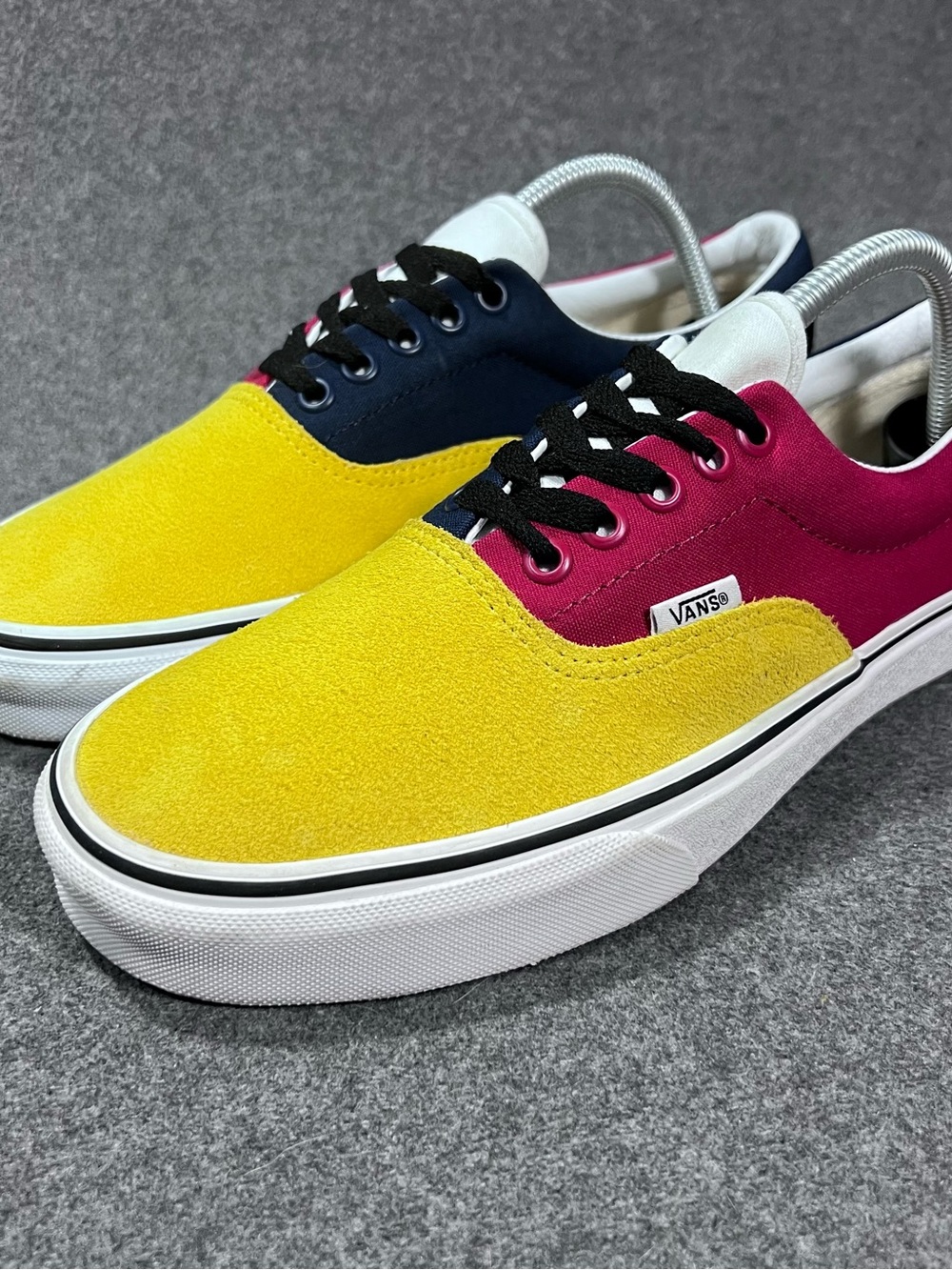 VANS Era OTW Rally Vibrant Yellow/True White Mens Size 8.5 Suede/Canvas Shoe